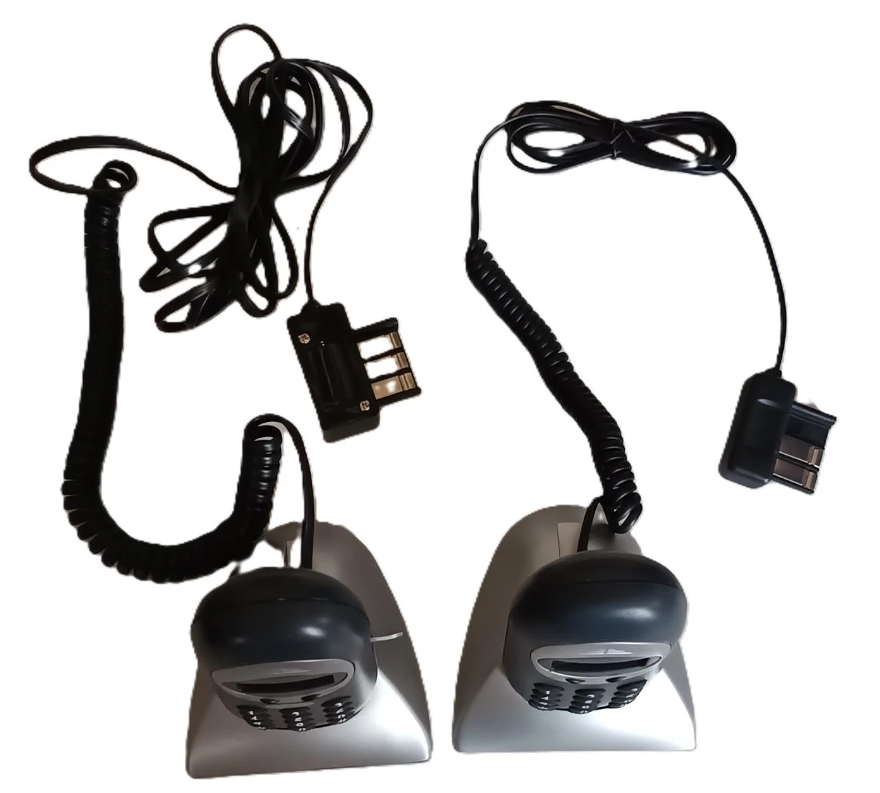 Lot of 2 Compact Corded Phones - Smartronics NS-71 & PR2923 - Bayard – photo 2